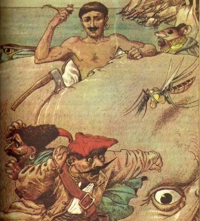 Мастер фольклорных сюжетов: умер известный художник-иллюстратор Александр Михнушов